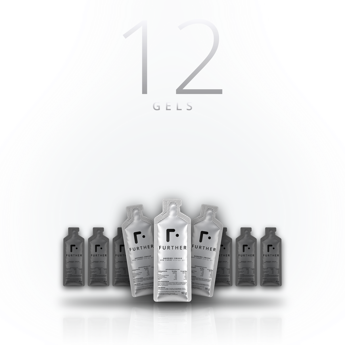 FURTHER 60G Energy Gel pack van 12 stuks