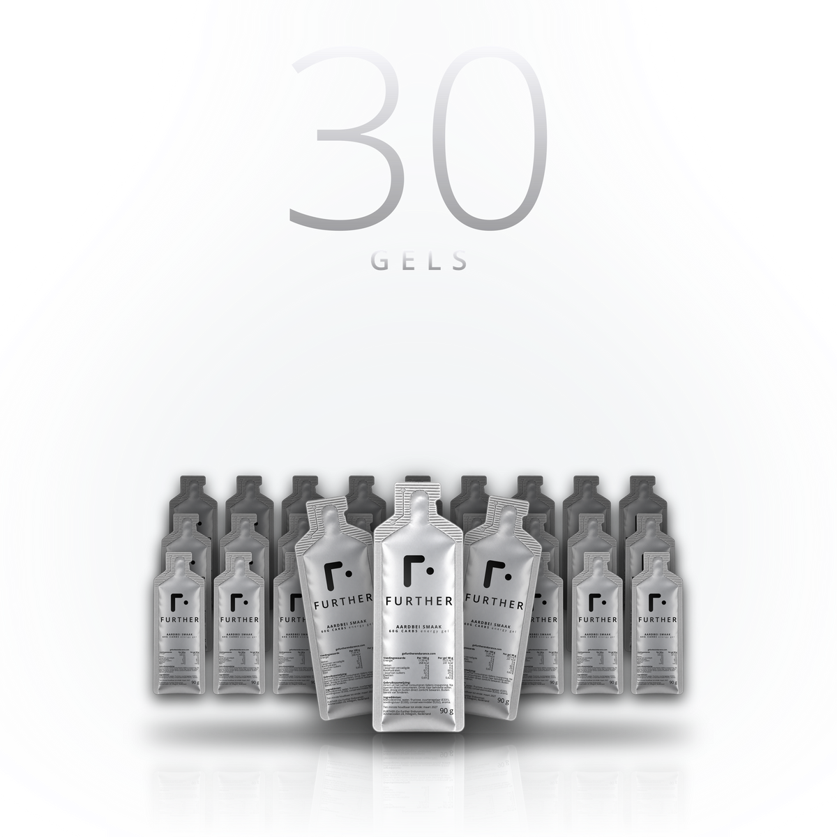 FURTHER 60G Energy Gel pack van 30 stuks
